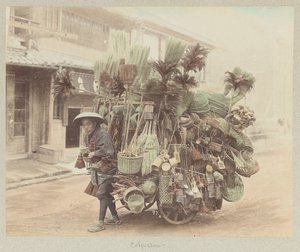 Colporteur - Japon 1880-1910 - Unbekannter Künstler