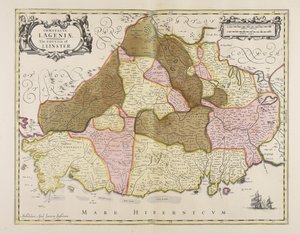 Comitatus Lageniae  Le comté de Leinster - Unbekannter Künstler