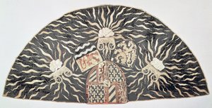 Chape de velours noir avec broderie appliquée portant les armoiries du duc de Bourgogne, Pays-Bas méridionaux, vers 1476 - Unbekannt