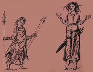 Costumes des Francs, IVe - VIIIe siècle