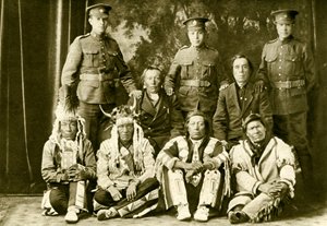 Premières Nations Cree pendant la Première Guerre mondiale