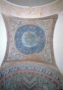 Croix contre le ciel nocturne, décoration de la coupole, Ve siècle