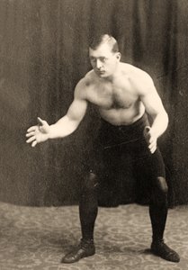 Lutteur danois Carl Nelson