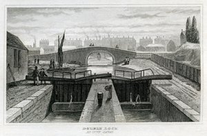Double écluse, canal de Regent - Unbekannt