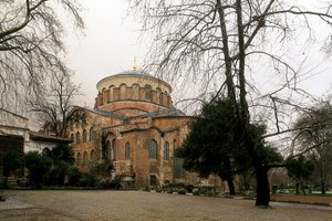 Église de Sainte Irène à Istanbul en Turquie