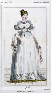 Élisa Bonaparte Baciocchi, c. 1810 (gravure)