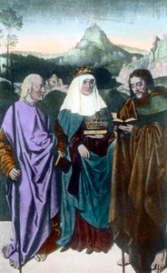 Élisabeth avec trois couronnes