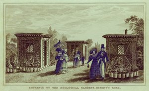 Entrée du zoo de Regent
