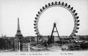 Grande roue, Paris - Exposition Universelle de 1900