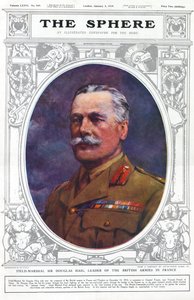 Field - Marshal Sir Douglas Haig, chef des armées britanniques en France