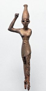 Figurine du dieu Baal, Megiddo, 1300-1200 av. J.-C.
