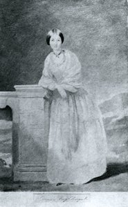 Florence Nightingale, infirmière anglaise et réformatrice des hôpitaux, vers 1860