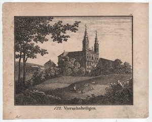 Quatorze Saints (lithographie au crayon, vers 1830)