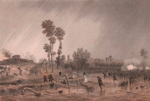 Quatrième division piémontaise du général Cialdini lors de l