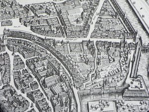 Francfort Judengasse 1628 - Unbekannter Künstler
