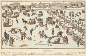 Foire sur la Tamise en hiver