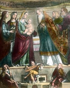 Goethe voyage à Venise, ici la peinture de la Sainte Marie montrant Jésus au temple par Carpaccio