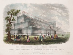 Grande Exposition 1851 Le Palais de Cristal, Londres