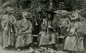 Groupe de Lamas, Darjeeling - Unbekannter Künstler