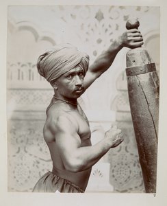 Gymnaste du Bombay Theatre of Varieties à l