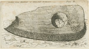 Hamstall Ridware - Découverte archéologique : gravure, nd [?XVIIIe siècle]