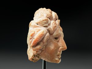 Tête de Méduse, de Bactriane ou Gandhara, IIe-Ier siècle av. J.-C.