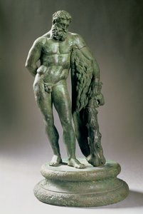 Héraclès (Hercule) au repos, copie réduite d