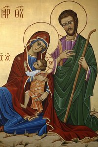 Icône de la Sainte Famille - Unbekannt