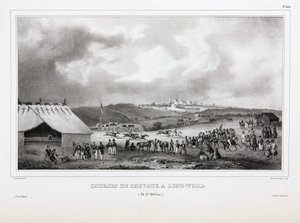 Course de chevaux à Longwood, Sainte-Hélène