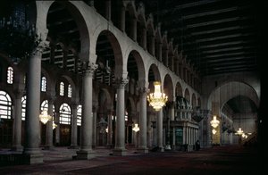 Intérieur de la salle de prière, vers 705-715 apr. J.-C.