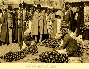 Irak - Marché aux fruits à Bagdad - Unbekannter Künstler