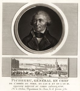 Jean Charles Pichegru, général révolutionnaire en chef de l