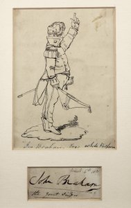 John Braham dessin de mars