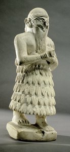 Lamgi-Mari, roi de Mari, Moyen Euphrate, période dynastique ancienne, 3000 av. J.-C. (marbre) - Unbekannt