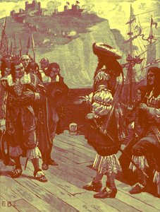 Débarquement de Charles II à Douvres