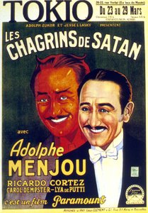 Les Chagrins de Satan de DW Griffith avec Adolf Menjou 1926