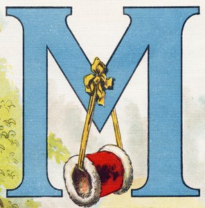 Lettre M: La manche. Gravure dans "ABC L