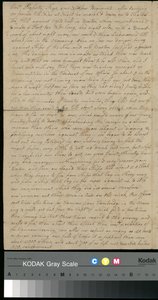 Lettre de Peter Brown à Sarah Brown, 25 juin 1775 (papier) - Unbekannter Künstler