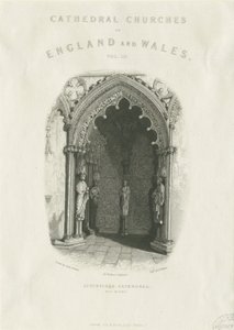 Cathédrale de Lichfield - Porte Ouest - Unbekannt