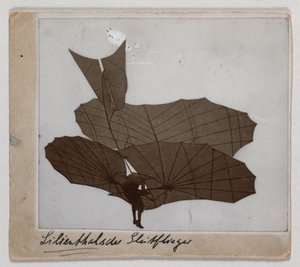 Planeur de Lilienthal en vol - Unbekannt