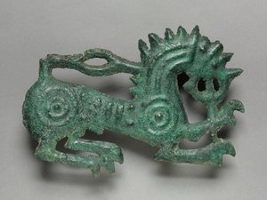 Plaque de lion, 1000-500 av. J.-C.