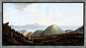 Petites montagnes sous le mont Vésuve, Royaume de Naples - Unbekannter Künstler