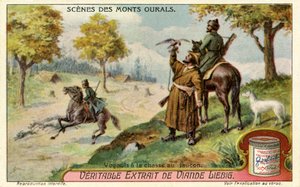 Les Mansi chassant avec des faucons
