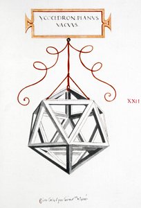 Dessins mathématiques Icosaèdre de Da Vinci