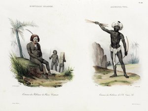 Hommes de Nouvelle-Irlande et des Fidji