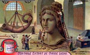 Fonderie de statues - Unbekannter Künstler