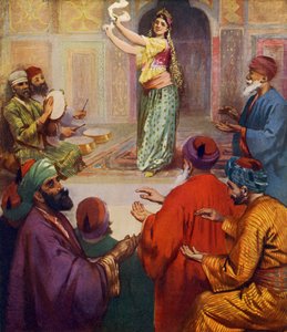 Danseuse du Moyen-Orient