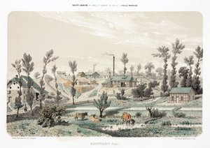 Exploitation minière, minerais métalliques (Mine de zinc, Rabotraedt, Prusse) - Unbekannt