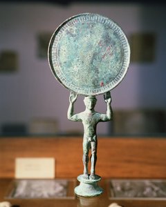 Miroir, grec, 5ème siècle av. J.-C. (bronze)