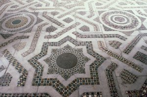 Sol en mosaïque dans la cathédrale de Monreale, Sicile - Unbekannt